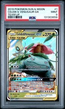 Celebi & Venusaur GX 1/181 Sm-Team Up Holo on eBay