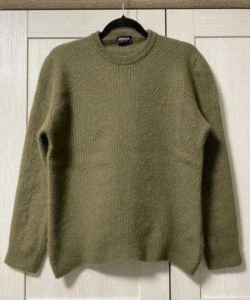 Women Dondup Sweater Khaki Wool 42 / XL / 50