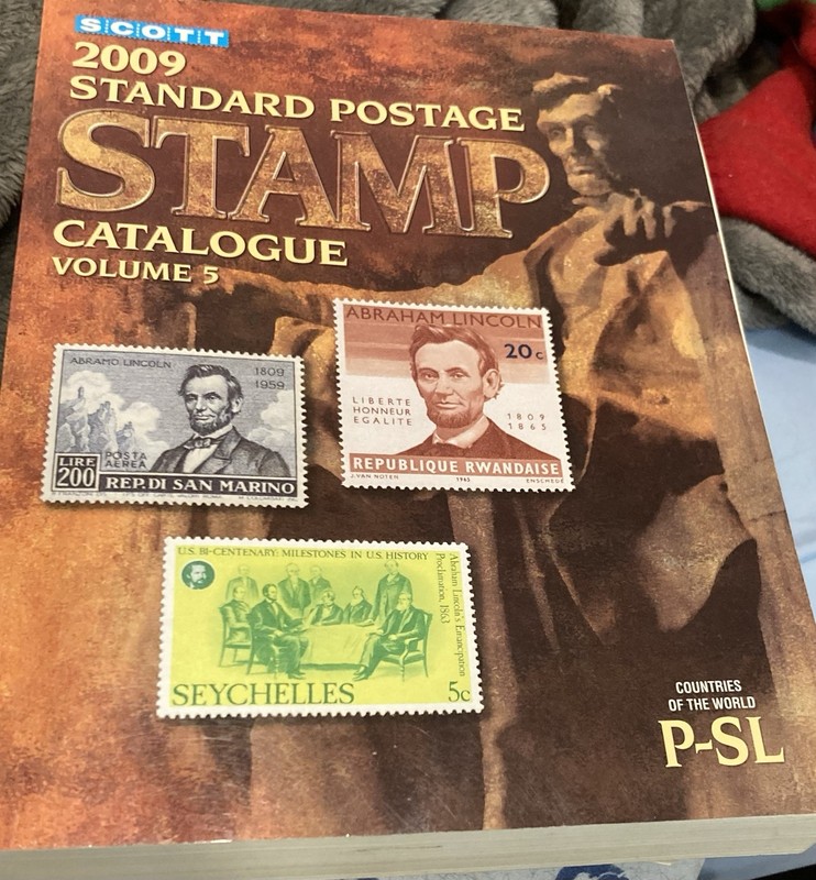 2009 Scott standard world stamp catalog Volume #5 (countries P-SL) paperback