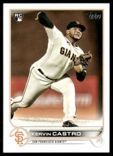 Kervin Castro Rookie 2022 Topps San Francisco Giants #413
