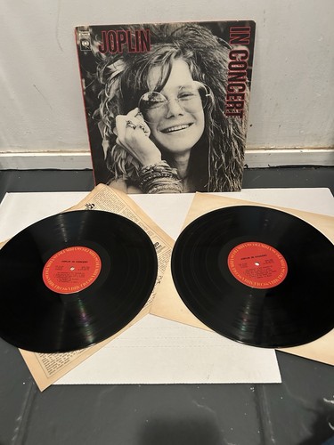 Janis Joplin In Concert 2lp Vinyl 1972 US Press Gatefold VG VG - Picture 1 of 5