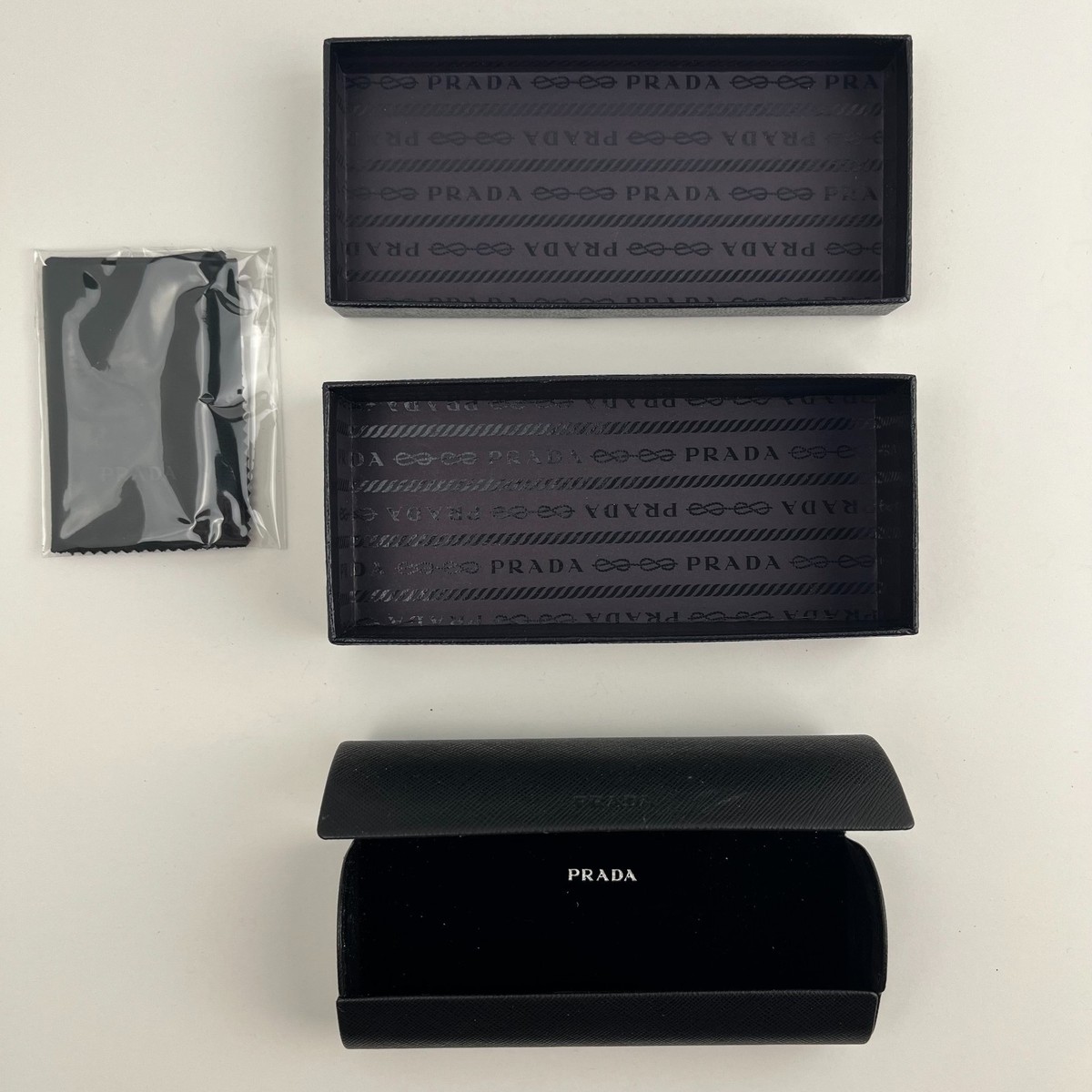 Empty Prada glasses case Prada Glasses Case - Etsy main image 4
