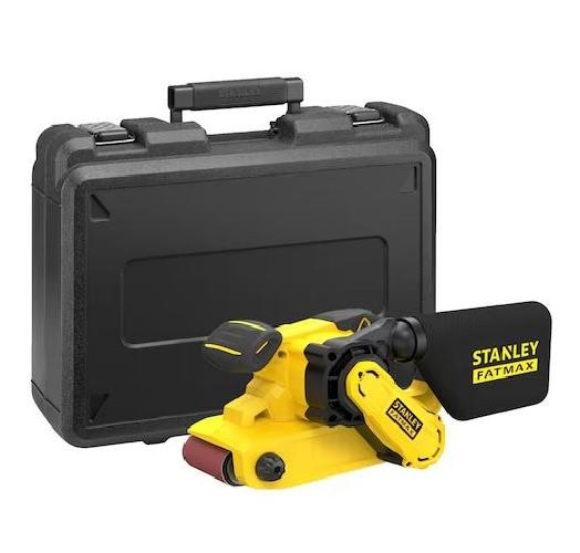 STANLEY FMEW204K-QS Levigatrice a nastro STANLEY FATMAX 1010W, kitbox