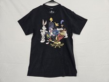 Vintage Looney Tunes Six Flags Theme Park Shirt Youth Sz Medium - Taz Bugs Bunny