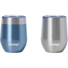 Contigo 12 oz. River North Wine Tumbler 2-Pack - Dark Ice/Stainless Steel