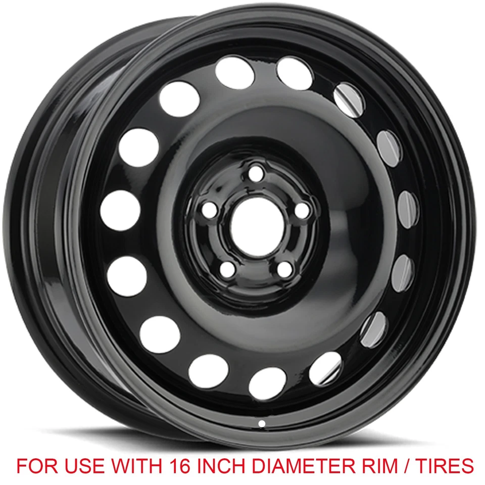 Llanta de acero LEXUS 16x6,5 5x4,5" +39 mm negro mate 16" pulgadas Foto 2 de 4