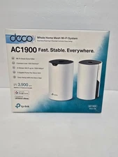 TP-Link Deco S4 AC1900 Whole Home Mesh Wi-Fi System (2-Pack)  3 Gigabit Ports