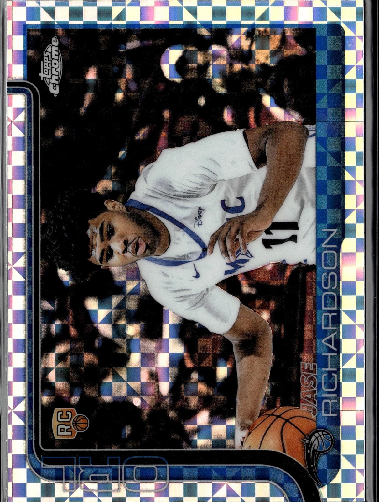 2025-26 Topps Chrome #275 Jase Richardson x-fractor