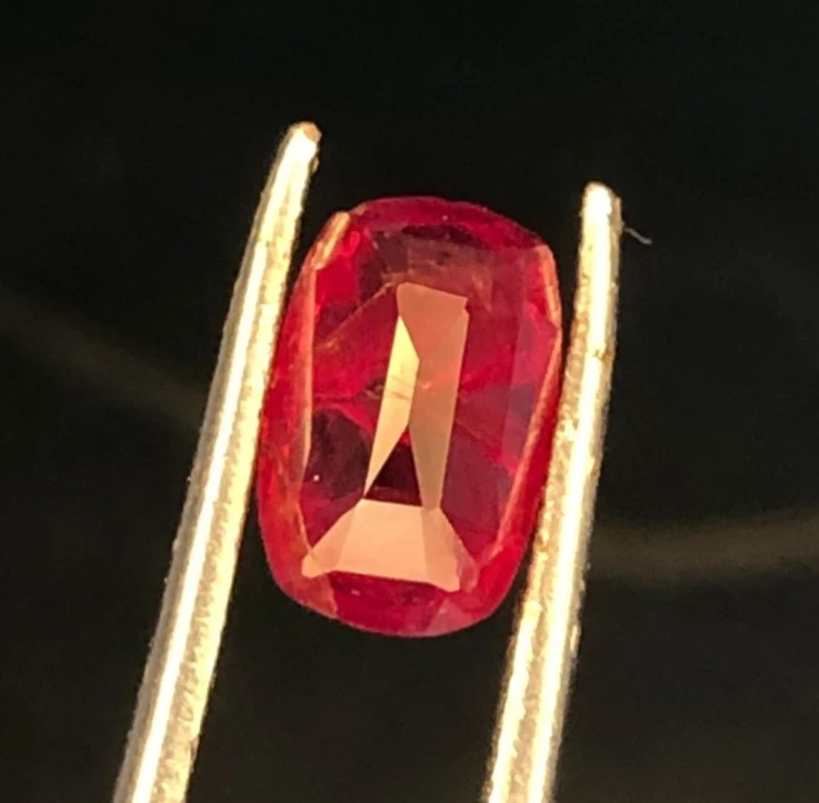 1.52CT Natural NO HEAT Pigeon Blood Ruby – Loose Ruby Gemstone - Vivid Red Ruby - Image 3 of 4