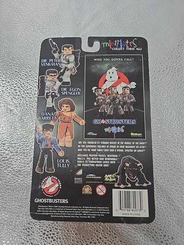 Ghostbusters MiniMates Caja Set Serie 1 Figura Set Diamond Select 2009 - Imagen 2 de 2