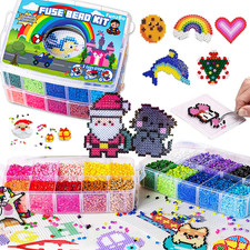 23,000 Pcs 5mm Fuse Beads Kit   Premium Quality Melting Craft Beads