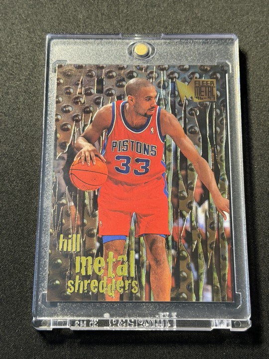 1996-97 Fleer Metal - Metal Shredders Grant Hill #139 HOT VINTAGE METAL SUBSET