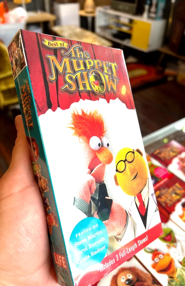TIME LIFE THE MUPPET SHOW VHS 15 TAPES SOME SEALED MINT KERMIT MISS PIGGY ANIMAL - Image 4 of 4