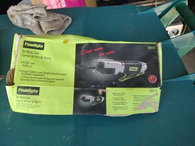 PowRyte Air Body Saw Model 100107A. This item is a storage unit find. 