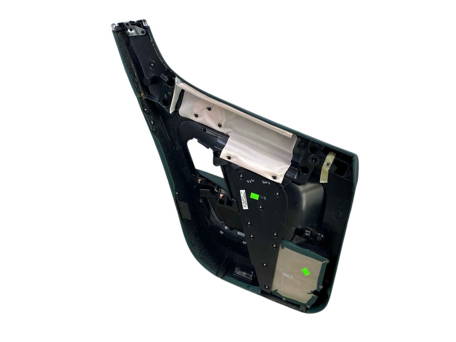 2015 ASTON MARTIN RAPIDE RIGHT REAR INNER DOOR TRIM PANEL COVER PARLIMENT GREEN