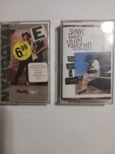 StevieRay Vaughn And Double Trouble/The Sky Is Crying& The Vaughn BrothersLot 2