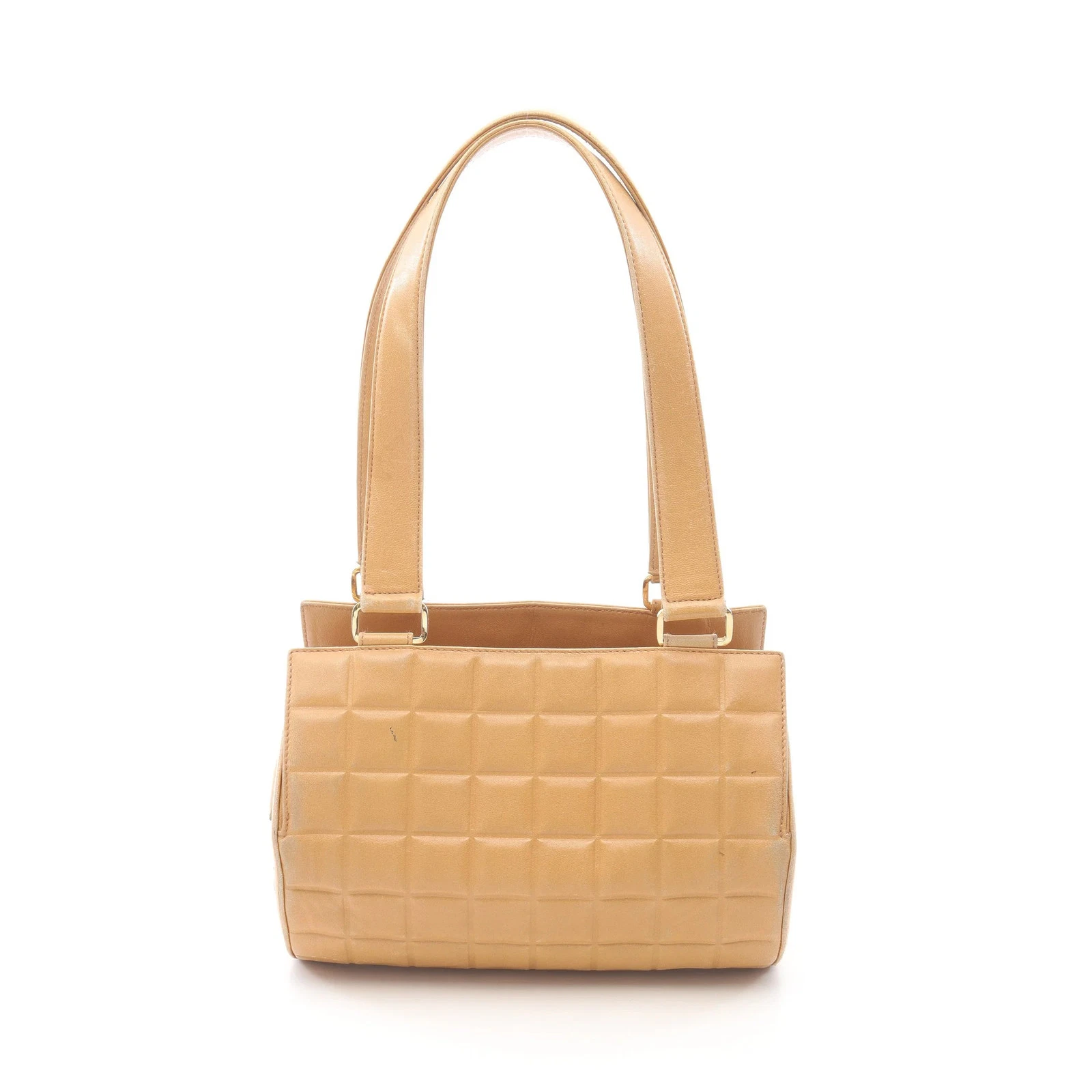 Chanel — Chanel Handbag Beige Leather #RCB545