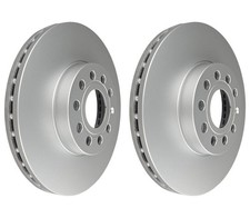 Pair Front Brake Rotors for Volkswagen Golf MK7 AU 288mm