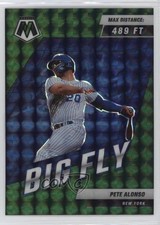 2022 Panini Mosaic Big Fly Green Mosaic Prizm Pete Alonso #BF-7 0wp8