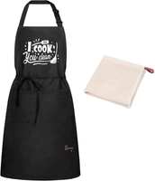 SchüRzen,KochschüRze Mit Taschen,Verstellbarem GrillschüRze,KüChenschüRze FüR Mä