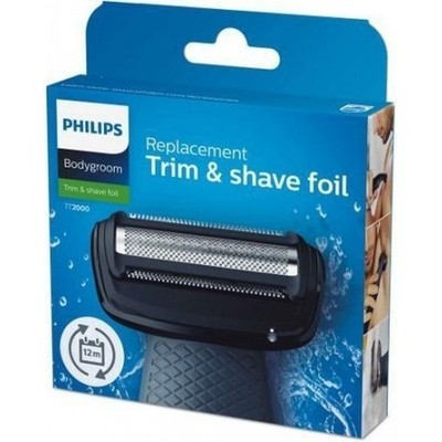Philips TT2000 Kopf Austausch für Rasierer Bodygroom TT2021 E TT2030
