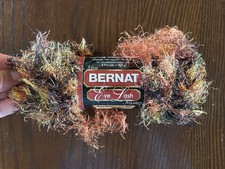 1 New skein Bernat Eye Lash Yarn Wild Sauvage eyelash 1 3/4 Oz