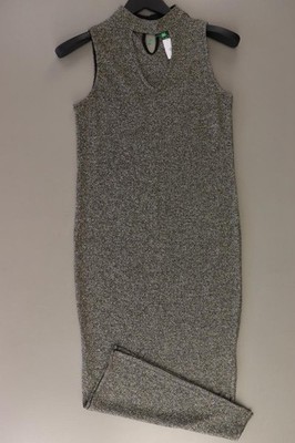 United Colors of Benetton Strickkleid Slim Kleid für Damen Gr. 36, S Ärmellos