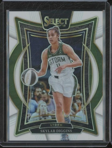 2025 Panini WNBA Select SKYLAR DIGGINS #16 Concourse White Prizm /99 JA233