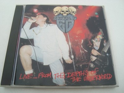 Evildead CD-ALBUM:  Live...From The Depths Of The Underworld - Trash Metal 1992