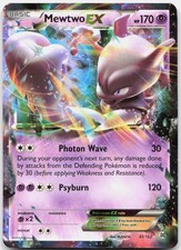 Mewtwo EX 61/162 Holo EX Rare BREAKthrough Pokemon Holo Lightly Played on eBay