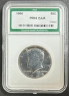1964 Kennedy Half Dollar PR69 CAM