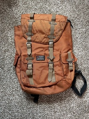 Olympia USA Hopkins 18  Sunset Orange Hiking Laptop Backpack