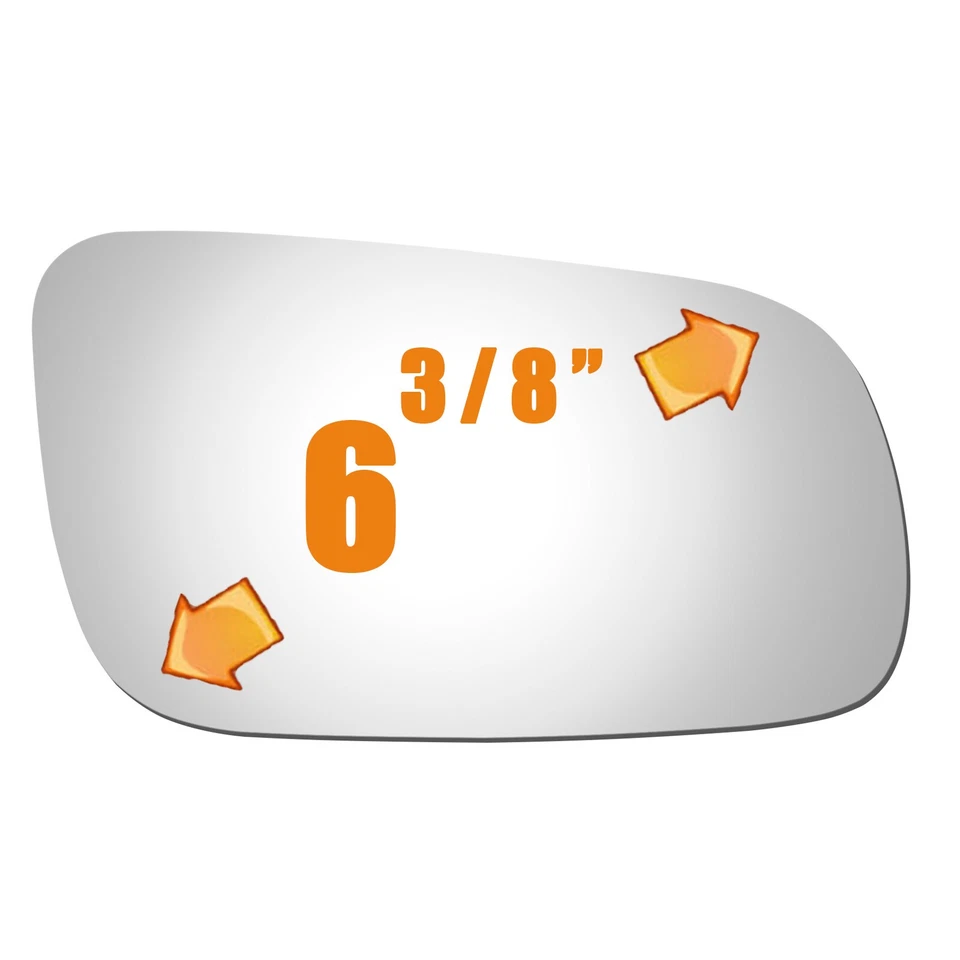 Espejo de cristal para Volkswagen Passat Jetta Golf 1999-2002 lado del pasajero derecho Foto 2 de 4