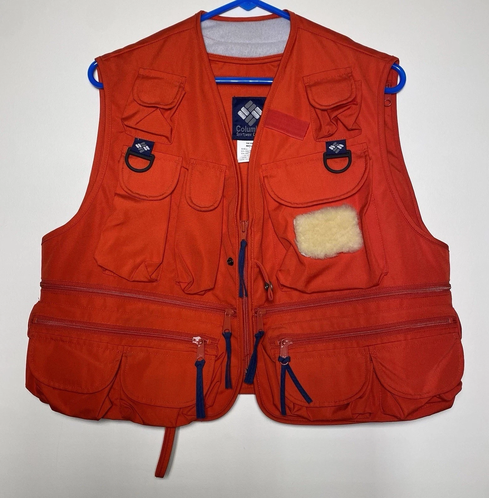 Vintage Columbia Sportswear Fishing Vest Mens Medium Red Made in Korea FM1040
Opens in a new window