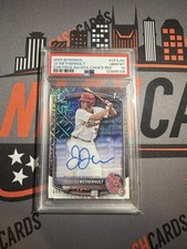 2025 Bowman - Chrome Prospect Autographs JJ Wetherholt HTA Choice Refractor /150