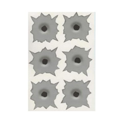 Fake Bullet Holes Prank .38 Caliber Stickers