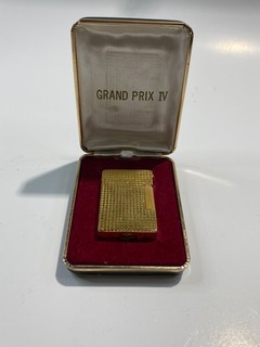 Vintage Grand Prix IV Lighter With Box Pre Owned Doesn't Work (5 #104)
