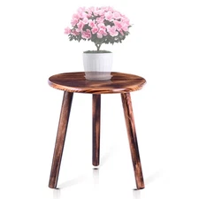 Tall Plant Stand Flower Holder Indoor Plants Table Wood Stool Wooden Planter