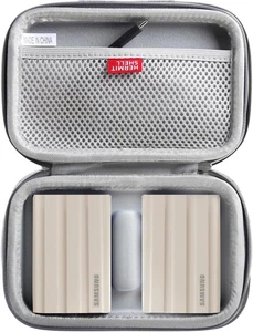 Cas de voyage difficile pour T7 Bouclier 2TB / 1TB / 4TB, portatif SSD, USB