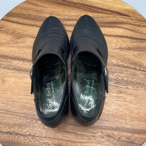 Scarpe décolleté Josef Seibel da donna taglia 7/38 nere in pelle casual comode - Foto 5 di 8