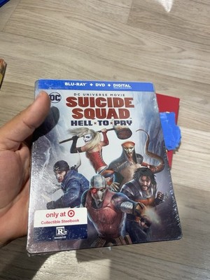 Suicide Squad: Hell To Pay - (Blu-ray/DVD, 2018) Target Exclusive Steelbook READ