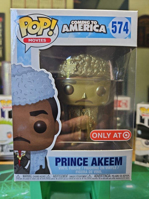 Funko POP! Movies Coming to America Prince Akeem #574 Target Exclusive Vaulted