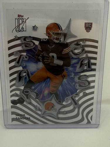 2025 Topps Signature Shedeur Sanders Base (RAW)