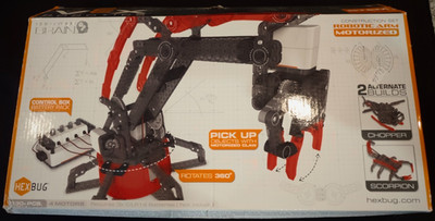 HEXBUG VEX Robotik Roboterarm MINT Baukasten - Motorisierter Baukasten