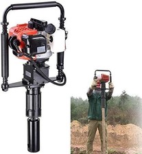 Gasoline Post Piling Driver Fencing Pile Pounder 2 Stroke Petrol T Post Driver