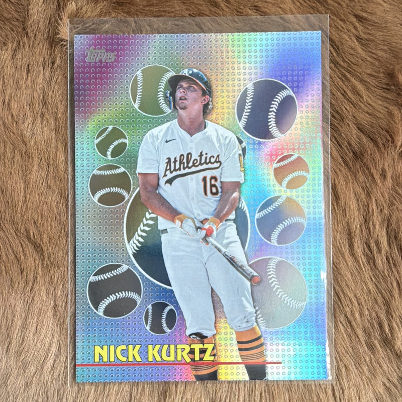 Topps 2026 Titans of the Game Insert Nick Kurtz Oakland Athletics #TOG-22