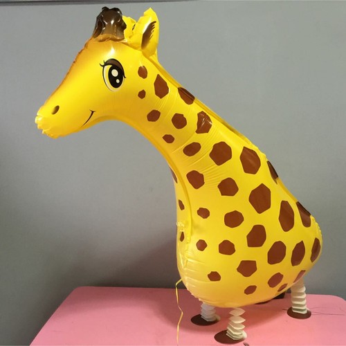 Walking Lion Giraffe Tiger Zebra Balloon Jungle Zoo Animals Helium Decoration - Picture 6 of 15