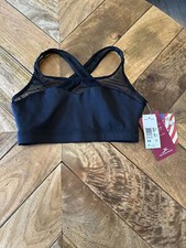 New Black Motionwear Dance Bra Adult Small
