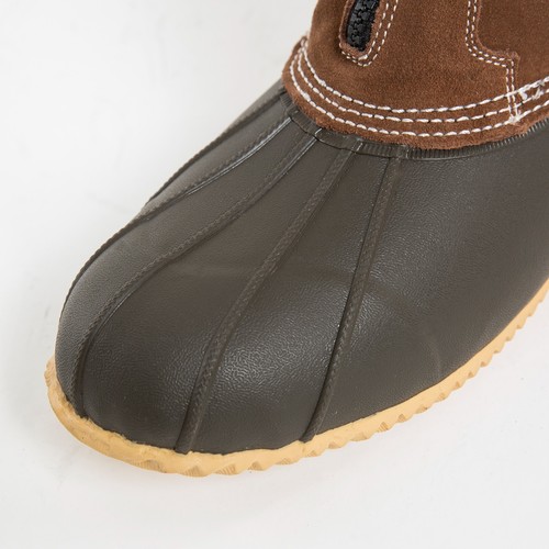 Men's winter snow leather duck boots - Picture 6 of 15