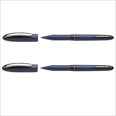 Tintenroller Schneider One Business 0.6mm zwei Stifte schwarz